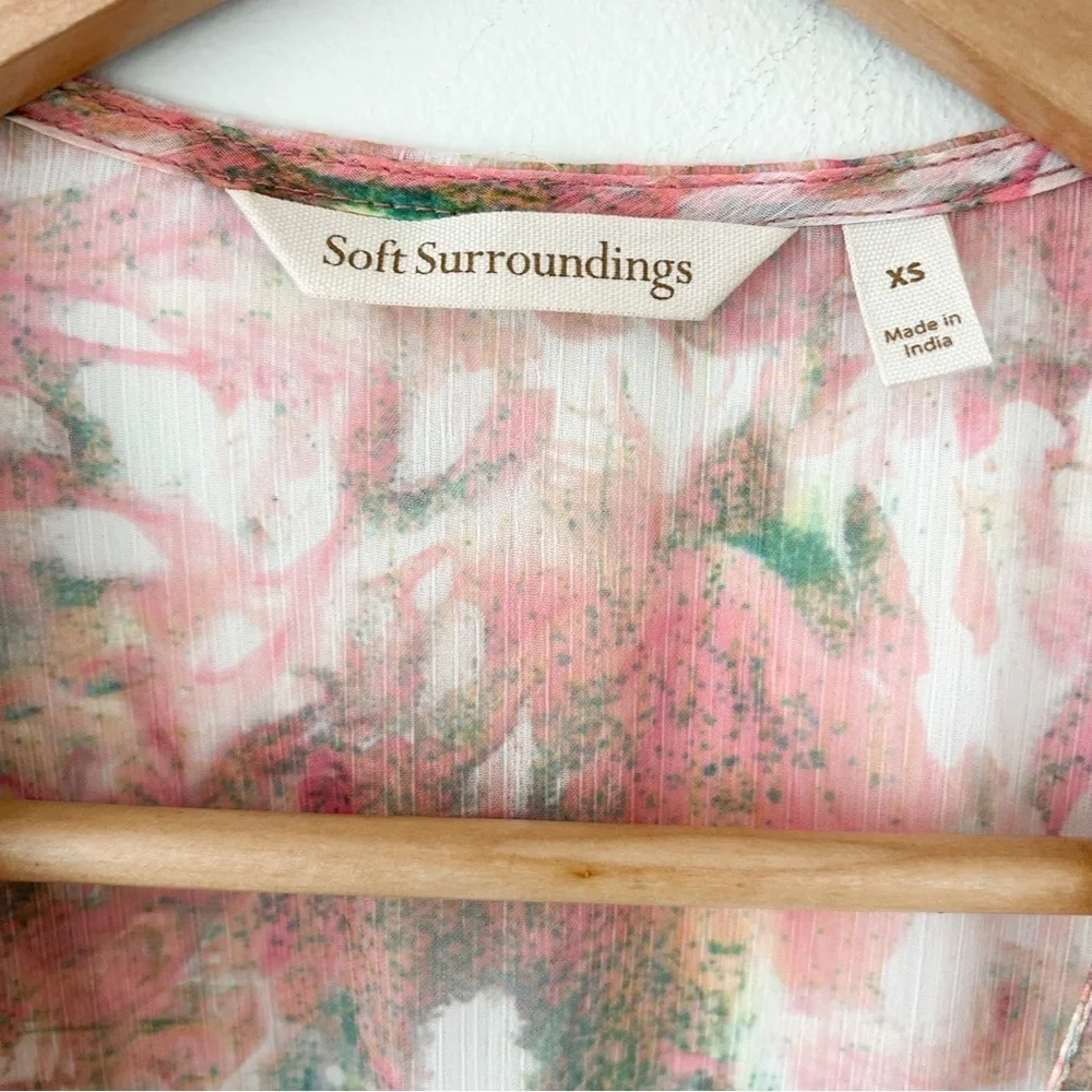 Soft Surroundings Women's Primavera Topper Fringe - Picture 5 of 8